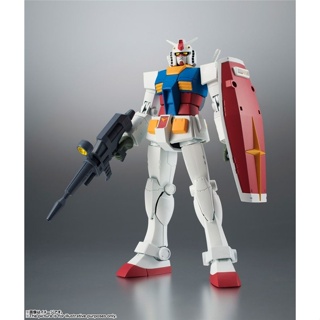 ใหม่ พร้อมส่ง Bandai ของแท้ ฟิกเกอร์หุ่นยนต์ R Soul ROBOT Soul Figure Yuanzu Gundam RX-78-2 Lite Edition 96086 QYAV