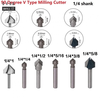 ⭐24H SHIPING ⭐Router Bits Shank Solid Hardened Steel V Groove Veining 1PCS Bevelling