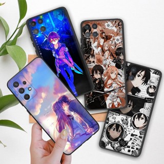 เคสโทรศัพท์ซิลิโคน แบบนิ่ม ลาย Sword Art Online สําหรับ OPPO A77 5G A57 5G 2022 Realme Narzo 50 5G H9LH