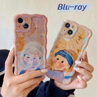 เคสโทรศัพท์มือถือ กันกระแทก ลายดอกไม้ภาพวาดสีน้ํามัน สําหรับ IPhone 11Promax 12 13Pro 14