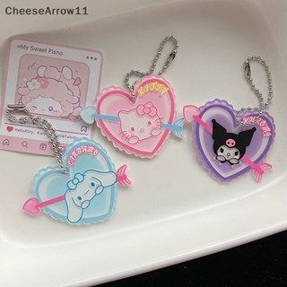 Che Sanrio พวงกุญแจ จี้การ์ตูนอนิเมะ One Arrow Heart Series Hello Kitty น่ารัก