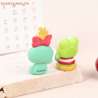Xuan ฟิกเกอร์นาฬิกาปลุก PVC ลาย Keroppi น่ารัก ขนาดเล็ก 2.5 ซม. DIY อุปกรณ์เสริม สําหรับเด็กผู้หญิง TH