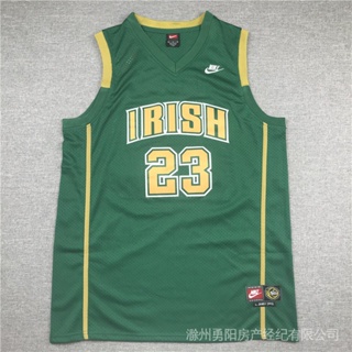 เสื้อกีฬา NBA อเนกประสงค์ เสื้อกีฬาแขนสั้น ลายทีมภาพยนตร์ James jersey 23 RPTO สีเขียว 209393