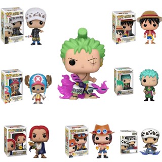 โมเดลฟิกเกอร์ Funko Pop One Piece Zoro(enma) 1288 Luffy Ace Chopper ของเล่นสําหรับเด็ก