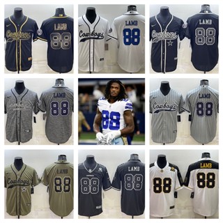 NFL Dallas Cowboys CeeDee Lamb เสื้อยืดเสื้อสปอร์ต