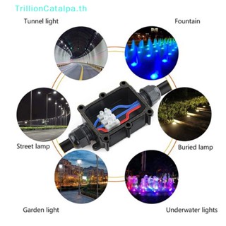 Trillioncatalpa กล่องเชื่อมต่อสายเคเบิลไฟฟ้า IP66 2 3 ทาง กันน้ํา