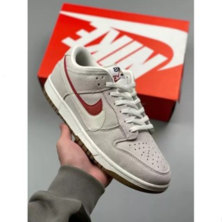 Dunk Low 85 ออฟไวท์ สีแดง