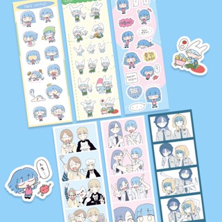 [สติกเกอร์] Rouli 3 Korea Ping Alternative Goo Card Sticker Wholesale Cheap Goo Disk Handbook Sticker Goo Book วัสดุตกแต่ง DIY สติกเกอร์ตกแต่งสมุดทํามือ