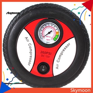 Skym* เครื่องปั๊มลมยางรถยนต์ แบบพกพา 260 PSI