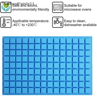 Tt แม่พิมพ์ซิลิโคน ทรงสี่เหลี่ยม 126 ช่อง สําหรับทําขนมช็อคโกแลต ลูกอม