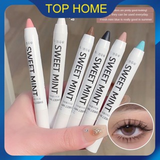 Sweet Mint Flash Eye Shadow Stick Multi-use Eye Head Brightening Pearlescent Silkworm Pen Waterproof Sink Eye Shadow Stick Top1Store