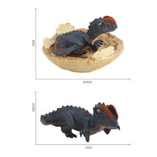 โมเดลหุ่นไดโนเสาร์จําลอง Jurassic Tyrannosaurus Rex Velociraptor Spinosaurus ของเล่นสําหรับเด็ก