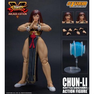 ของเล่นโมเดลฟิกเกอร์ทหาร 1/12 CHUN-LI Street Fighter 5 6 นิ้ว