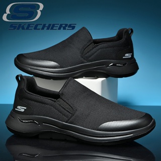 Skechers_รองเท้าผ้าใบลําลอง ผ้าตาข่าย ระบายอากาศ เหมาะกับการวิ่ง เล่นกีฬา สําหรับผู้ชาย ไซซ์ 40-45