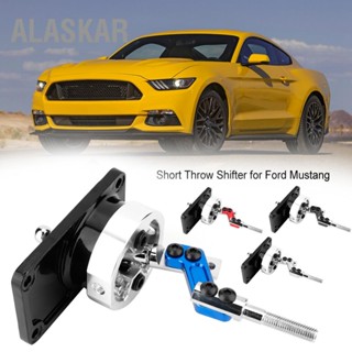 ALASKAR CNC อลูมิเนียมอัลลอยด์รถโยนสั้นคันเกียร์สำหรับ Ford Mustang T5