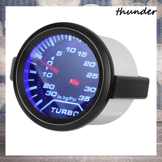 Thunder เครื่องวัดความดันเทอร์โบชาร์จเจอร์ 52 มม. 2 นิ้ว 0-35 PSI ปรับได้ สําหรับรถยนต์