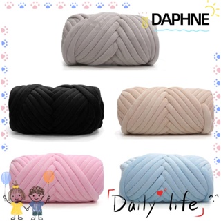 Daphne เส้นด้ายถักโครเชต์ กํามะหยี่ 250 500 กรัม สําหรับเย็บกระเป๋า ผ้าห่ม DIY