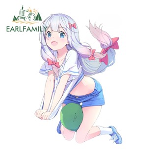 Earlfamily สติกเกอร์กันแดด ป้องกันรอยขีดข่วน 13 ซม. x 8.7 ซม. สําหรับ Eromanga Sensei Eromanga Sensei