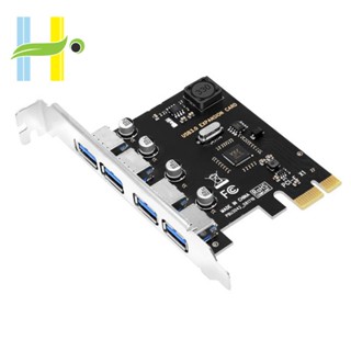 Ssu อะแดปเตอร์ฮับ 4 พอร์ต USB 3.0 PCI-E PCI Express PCIe USB 3.0 4 พอร์ต USB3.0 USB3.0 PCIe