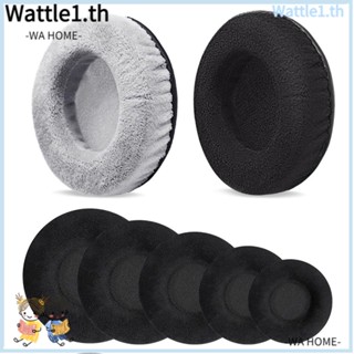 WTTLE ใหม่ ฟองน้ําครอบหูฟัง ผ้าสักหลาด กํามะหยี่ อุปกรณ์เสริม สําหรับหูฟัง