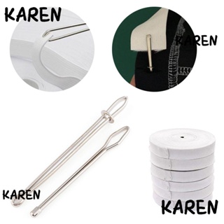 Karen ใหม่ คลิปหนีบเชือก สําหรับเย็บผ้า DIY 2 ชิ้น