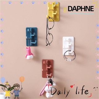 Daphne ที่แขวนกุญแจ แบบมีกาวในตัว สําหรับตกแต่งบ้าน ห้องครัว ห้องน้ํา