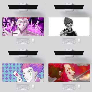 Hisoka Hunter x Hunter แผ่นรองเมาส์ แบบยาง ขนาดใหญ่ สําหรับเล่นเกม แล็ปท็อป