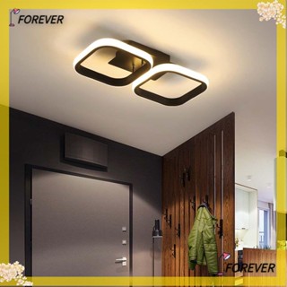 FOREVER Forever โคมไฟเพดาน LED ใหม่ ไฟโรงแรม ทรงสี่เหลี่ยม