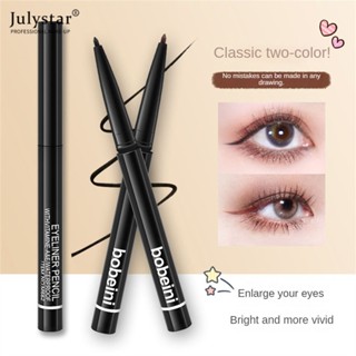 JULYSTAR [bobeini] ปากกากาวอายไลเนอร์สีน้ำตาลดำ / ดินสอเขียนขอบตาแบบปากกาบาง / อายไลเนอร์เนื้อเนียน / ปากกาเขียนขอบตากันน้ำติดทนนาน / ปากกาเขียนขอบตาสำหรับผู้เริ่มต้นและผู้เริ่มต้น / เครื่องสำอางสำหรับดวงตา