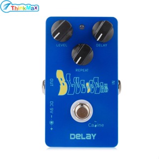 Cp-19 "Blue Ocean" เอฟเฟคกีตาร์ โลหะ โหมดดีเลย์ กีตาร์ Stompbox เหยียบ อุปกรณ์เสริมเครื่องดนตรี