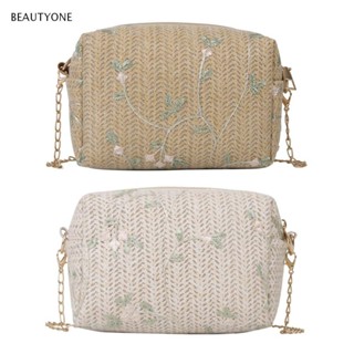 Topbeauty กระเป๋าสะพายข้าง สานโซ่ แฟชั่น