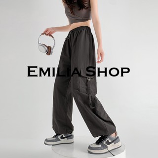 EMILIA SHOP  กางเกงขายาว กางเกงขายาวผู้หญิง สไตล์เกาหลี  fashion ins สไตล์เกาหลี Unique A93L4K9 36Z230909