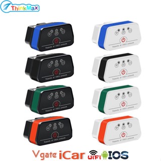 เครื่องอ่านโค้ด Vgate Icar 2 Wifi Version Obd2 Icar2 รองรับโปรโตคอล Obdii สําหรับ Android Ios Windows