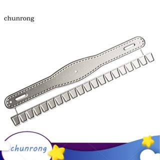 Chunrong แม่พิมพ์ตัด ลายฉลุ สําหรับตกแต่งขอบสมุดภาพ กระดาษ การ์ด DIY