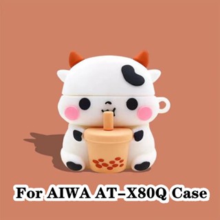 【จัดส่งรวดเร็ว】เคสหูฟัง แบบนิ่ม ลายการ์ตูน สําหรับ AIWA AT-X80Q AIWA AT-X80Q