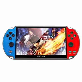  X12 plus 7-inch screen 16GB blue red classic nostalgic childrens game console