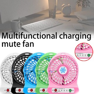 Portable Mini Hand Held Desk Table LED Light Fan Cooling Cooler USB Powered