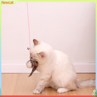 {Newcat} ของเล่นเชือกแขวนประตู ยืดหดได้ สําหรับแมว