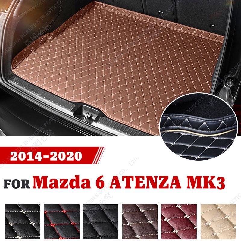 แผ่นเสื่อหนัง RHD กันน้ํา สําหรับ Mazda 6 Atenza 2014 2015 2016 2017 2018 2019 2020