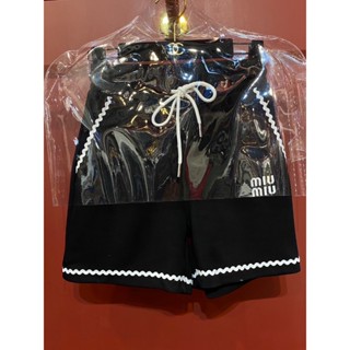 ♥ เช็คสินค้าก่อนสั่ง MIU MIU SHORT PANTS กางเกงขาสั้น ทรงสวย แต่งลูกไม้ งานน่ารัก มิวมิว