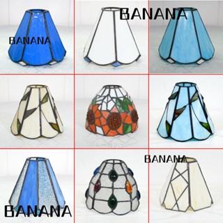 Banana1 โคมไฟแก้ว สไตล์นอร์ดิก 8 สี อุปกรณ์เสริม สําหรับตกแต่งบ้าน