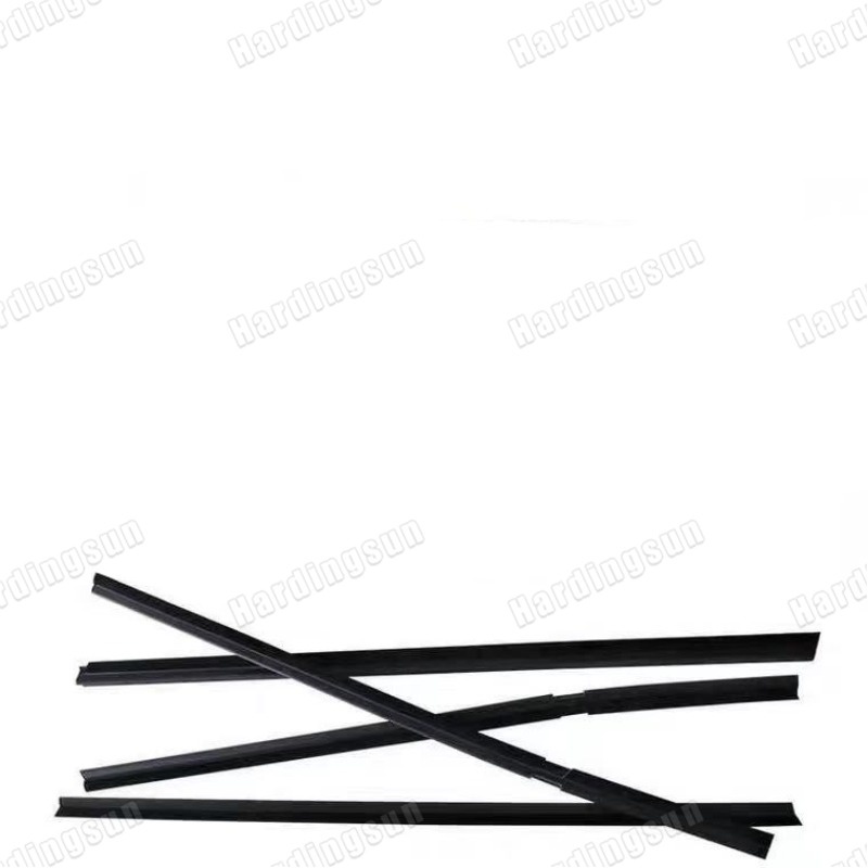 (a ชุด) สําหรับ Honda City 2009 2010 2011 2012 2013 2014 รถนอกหน้าต่าง Moulding Weatherstrip ซีลเข็มขัด Weather Strip พลาสติก Trim
