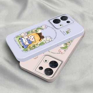 เคสโทรศัพท์มือถือ PC แข็ง ปิดด้านหลัง ลายสโนว์ไวท์ แวววาว สําหรับ Oppo Reno 8 Pro 7 6 5 Find X5 X3 F9 A78 A5 A31 A8 A15 A35 Realme 2 Pro