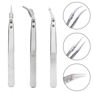 Ceramic Tweezers Heat Resistant Wear Resistant Stainless Steel Tweezers