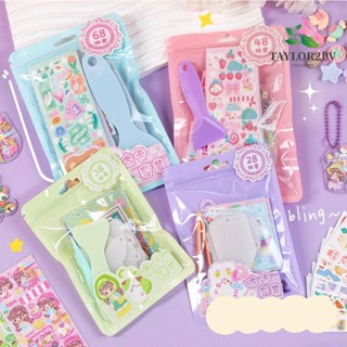 Taylor2pv ชุดสติกเกอร์ครีม Guka แหนบ แฮนด์เมด DIY สําหรับของขวัญวันเกิด