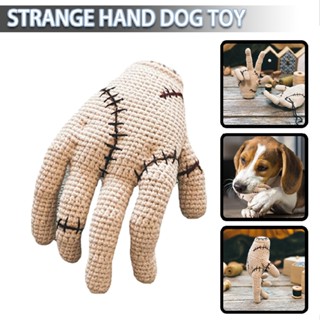 Hand Shaped Stuffed Plush Toys Dog Chew Toys Hand Gothic Figurine Decorations