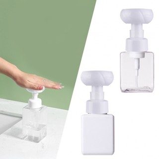 Soap Dispenser Shampoo Soap Bottle White With Pump Clear Hand Pump Bottle