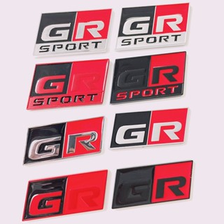 สติกเกอร์โลโก้ GR Sport สําหรับติดตกแต่งรถยนต์ Toyota HV YARiS RZ RC RS C-HR Corolla Prius Harrier Camry Tacoma Venza rav4 GR