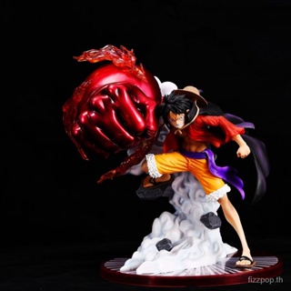 [Spot] One piece BT ghost island resonance series three big hand Luffy hand-made statue model decoration wholesale UQLC