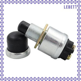 [Lebet] อะไหล่ปุ่มกดสตาร์ทเครื่องยนต์ 12V 24V ทนฝน และแดด สําหรับรถยนต์ ATV RV เรือ